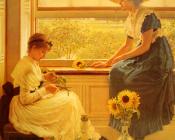 Sun And Moon Flowers - 莱斯利·乔治·邓洛普